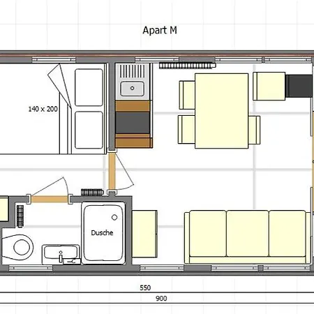 Botel La Mare Apart M Cityport Ferienwohnung *
